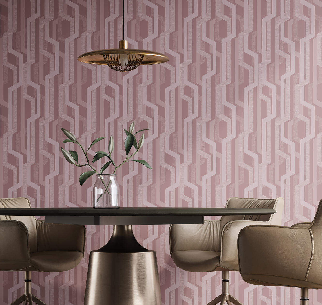 Обои Milassa Солярис Метрополис SOL4 007 10,05×1 фото в интерьере